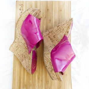 Jessica Simpson 7 1/2 Cork Wedge